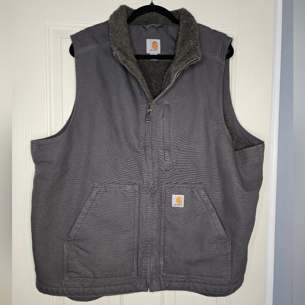 Carhartt Gray Sleeveless Vest